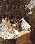 Claude Monet Femmes au jardin Women in the Garden Frauen im Gaten Sweden oil painting artist